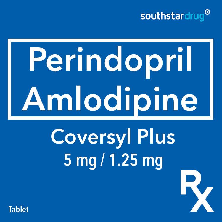 Rx: Coversyl Plus 5mg / 1.25mg Tablet - Southstar Drug