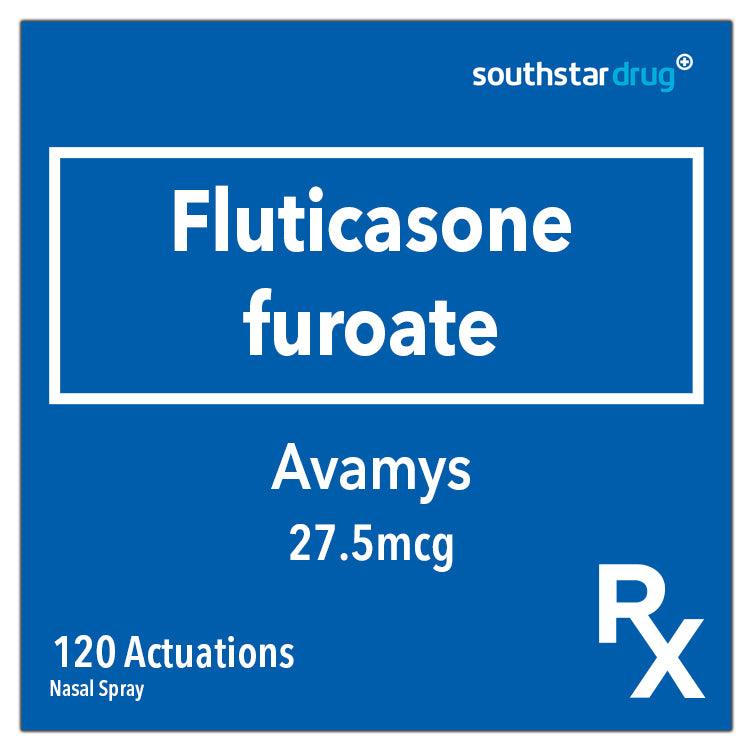 Rx: Avamys 27.5mcg 120 actuation Nasal Spray - Southstar Drug