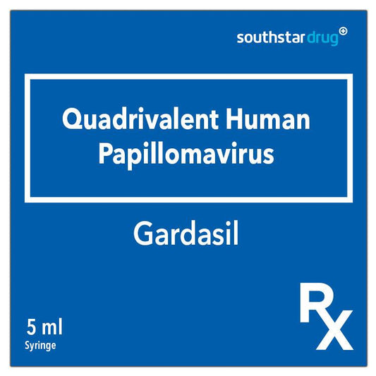 Rx: Gardasil Syringe 5ml - Southstar Drug