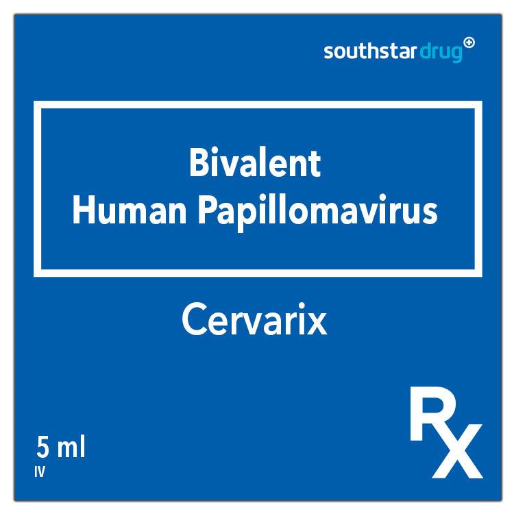 Rx: Cervarix IV 5ml - Southstar Drug