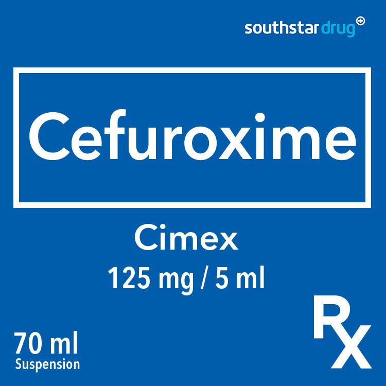 Rx: Cimex 125mg / 5ml 70ml Suspension - Southstar Drug