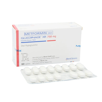 Rx: Glucophage XR 750mg Tablet - Southstar Drug