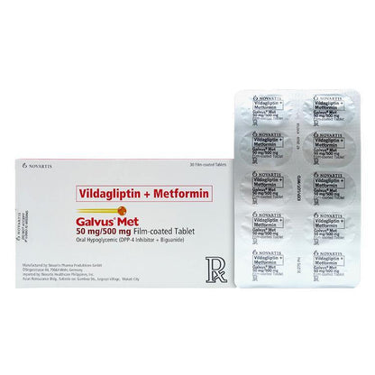 Rx: Galvus Met 50mg / 500mg Tablet - Southstar Drug