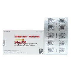 Rx: Galvus Met 50mg / 500mg Tablet - Southstar Drug