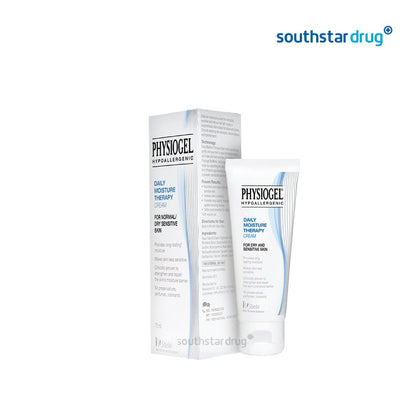 Physiogel Daily Moisture Therapy Cream 75mL tube for sensitive facial skin