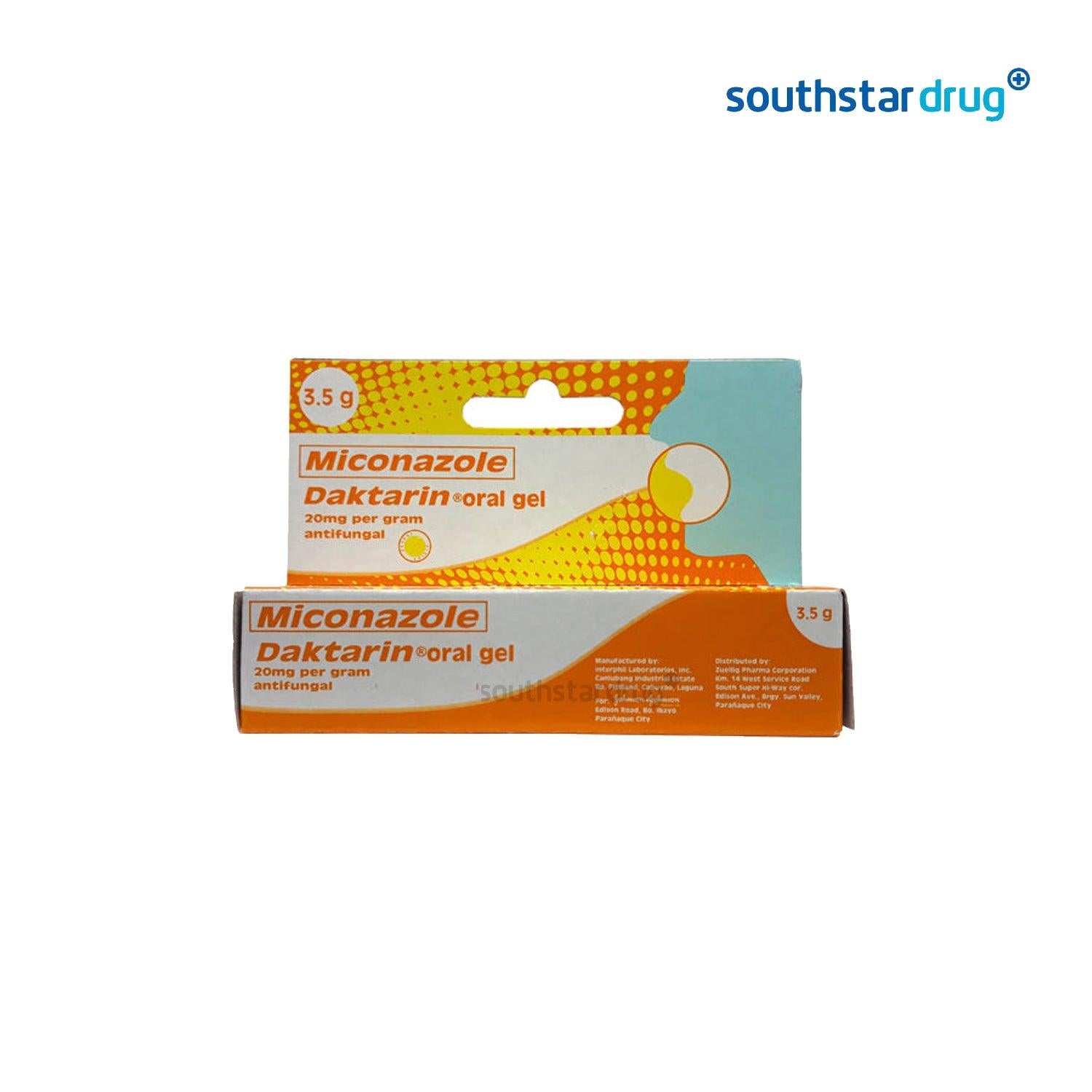 Daktarin 2% 20g/g 3.5g Oral Gel - Southstar Drug