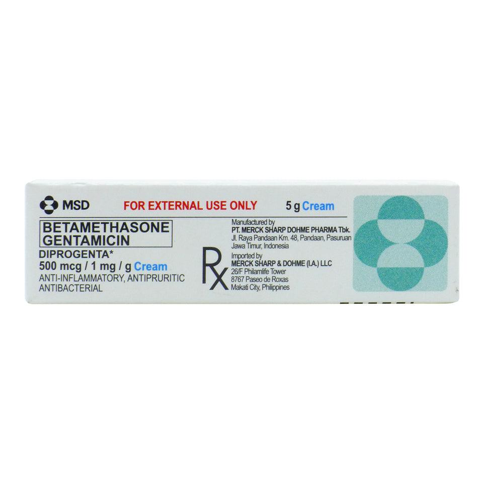 Rx: Diprogenta 500mcg / 1mg / g 5 g Cream - Southstar Drug