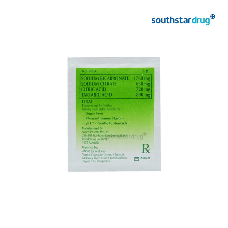 Ural 4 g Granules - Southstar Drug