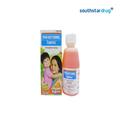 Tempra 1 - 5 years old Orange Flavor 120 mg / 5 ml 120 ml Syrup - Southstar Drug