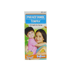 Tempra 1-5 years old Orange Flavor 120 mg / 5 ml 60 ml Syrup - Southstar Drug