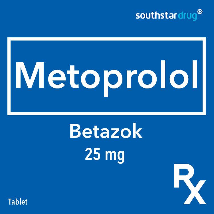 Rx: Betazok 25mg Tablet - Southstar Drug