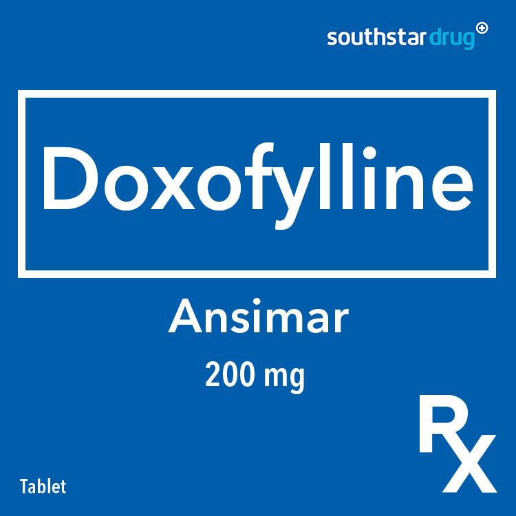 Rx: Ansimar 200mg Tablet - Southstar Drug