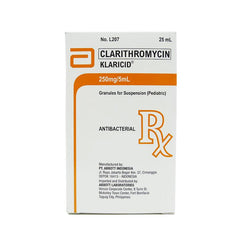 Rx: Klaricid 250mg / 5ml Suspension 25ml - Southstar Drug