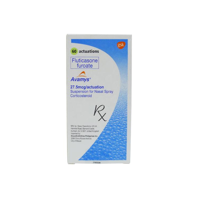 Rx: Avamys 27.5mcg 60 actuation Nasal Spray - Southstar Drug