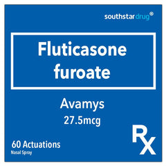 Rx: Avamys 27.5mcg 60 actuation Nasal Spray - Southstar Drug