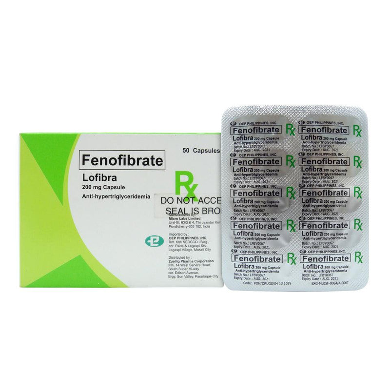 Rx: Lofibra 200 mg Capsule - Southstar Drug