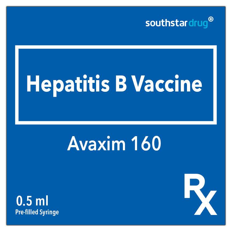 Rx: Avaxim 160 PF Adult Syringe 0.5ml - Southstar Drug