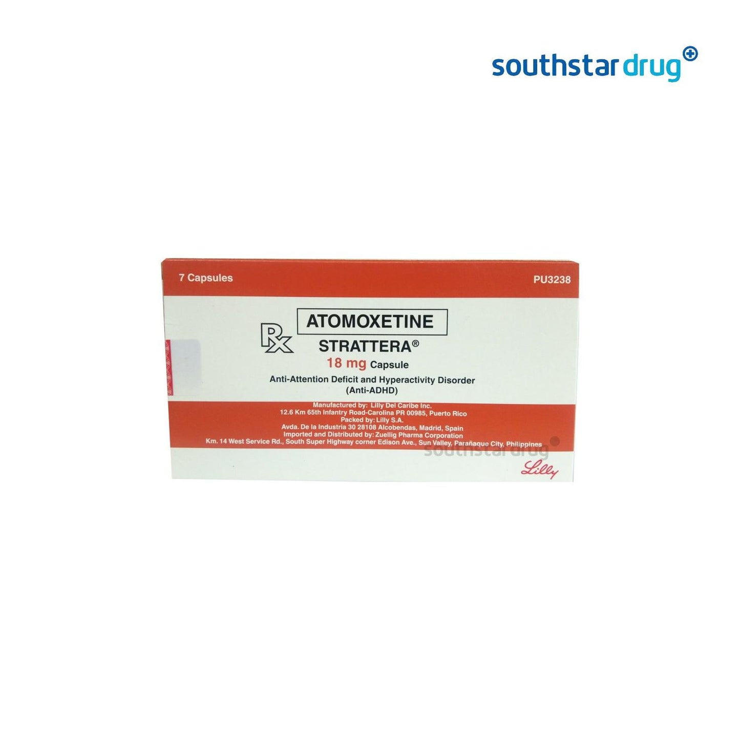 Rx: Strattera 18mg Capsule - Southstar Drug