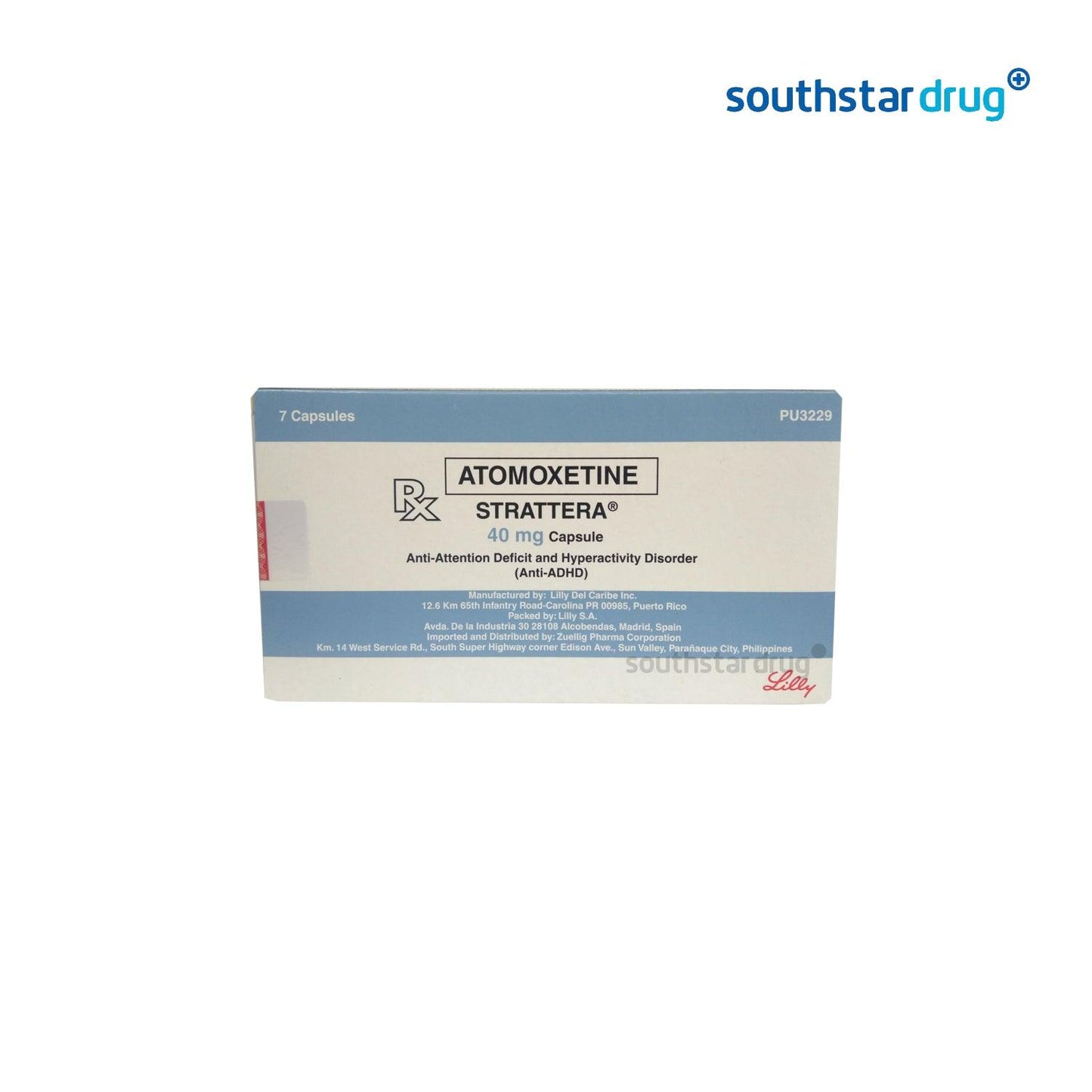 Rx: Strattera 40mg Capsule - Southstar Drug