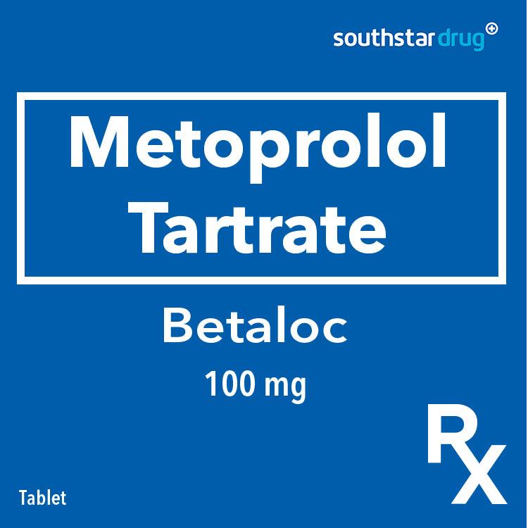 Rx: Betaloc 100mg Tablet - Southstar Drug