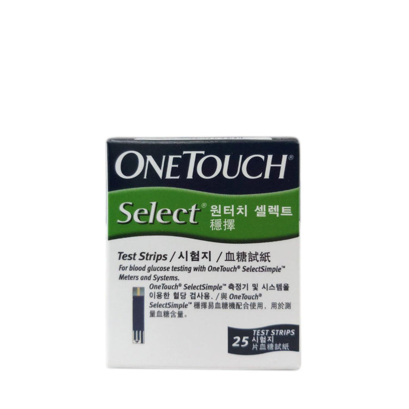 One Touch Select Glucose Test Strips - 25s - Southstar Drug