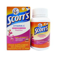 Scott's Pastilles Kids Vitamin C Mixed Berries - 50s - Southstar Drug