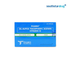 Vitamin E Pharex 400 IU Capsule - 30s - Southstar Drug