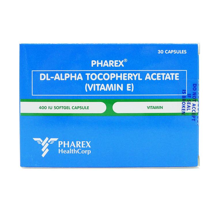 Vitamin E Pharex 400 IU Capsule - 30s - Southstar Drug