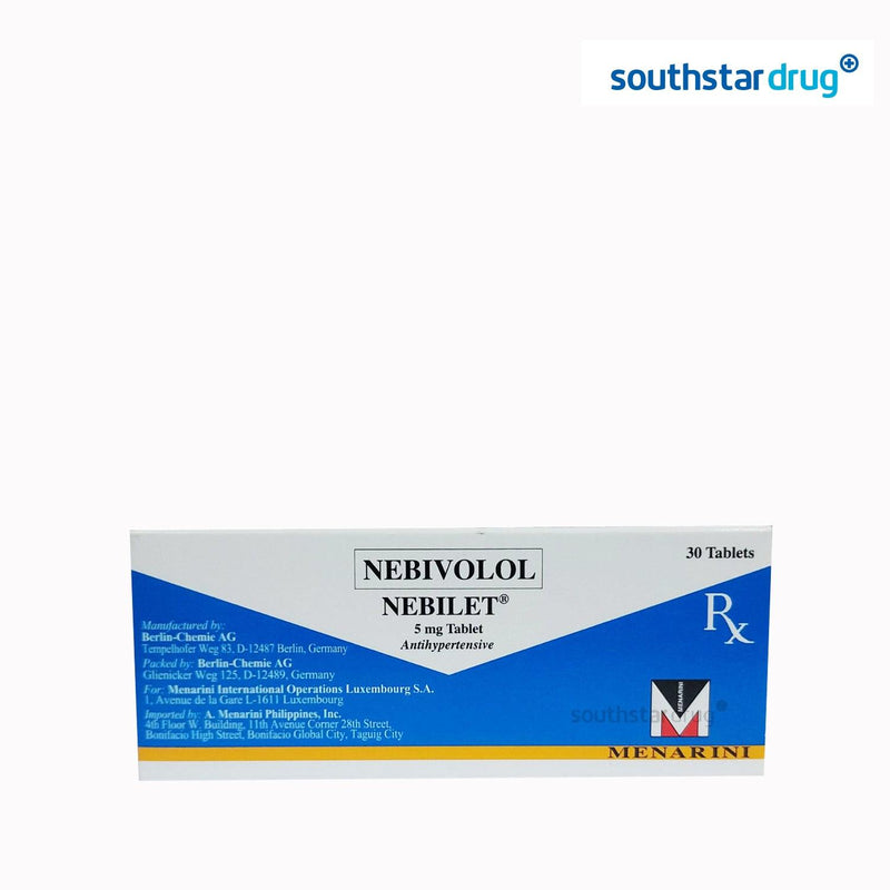 Rx: Nebilet 5mg Tablet - Southstar Drug