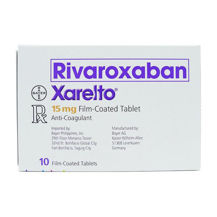 Rx: Xarelto 15mg tablet - Southstar Drug