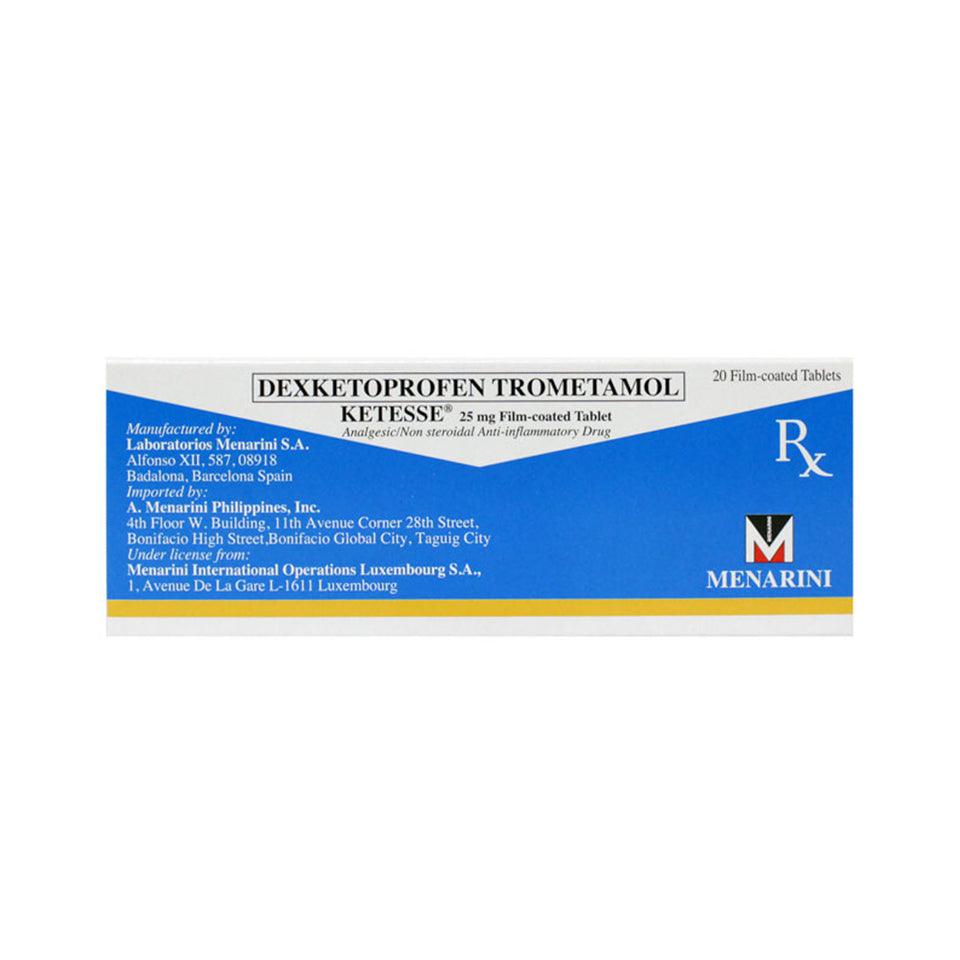 Rx: Ketesse 25mg Tablet - Southstar Drug