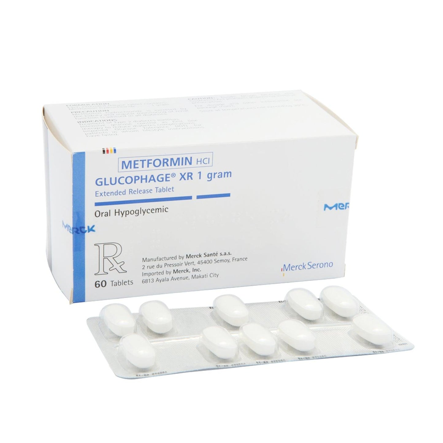 Rx: Glucophage XR 1 g Tablet - Southstar Drug