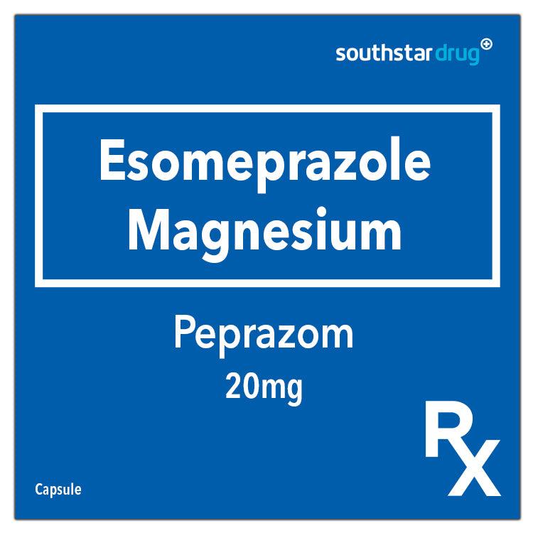Rx: Peprazom 20mg Capsule - Southstar Drug