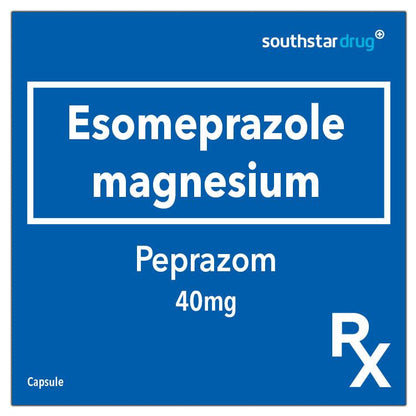 Rx: Peprazom 40mg Capsule - Southstar Drug