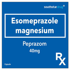 Rx: Peprazom 40mg Capsule - Southstar Drug
