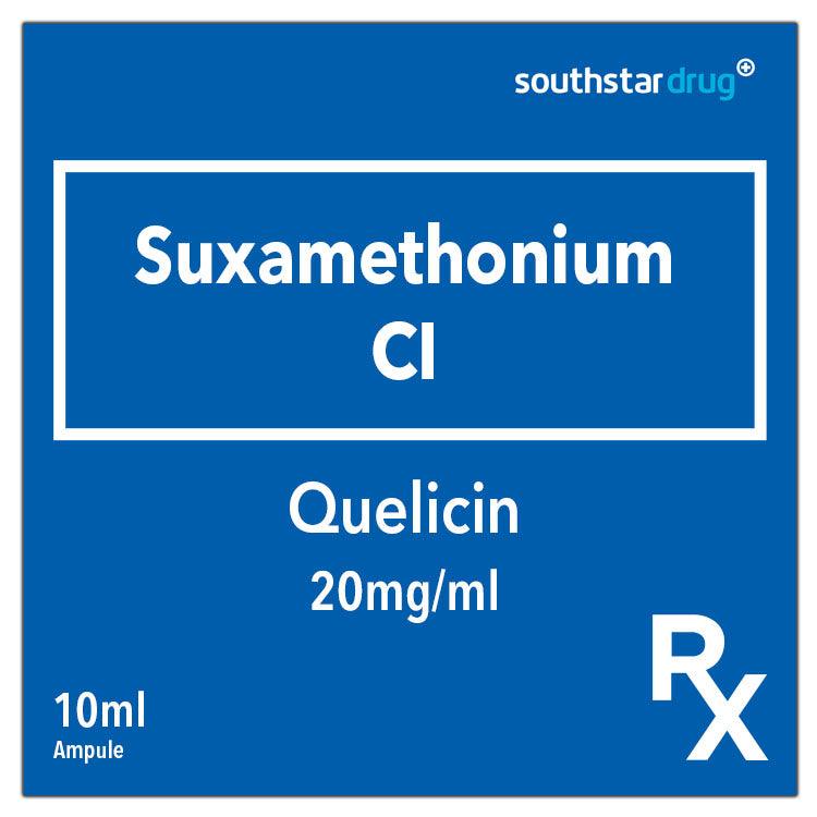 Rx: Quelicin 20mg /ml 10ml Ampule - Southstar Drug