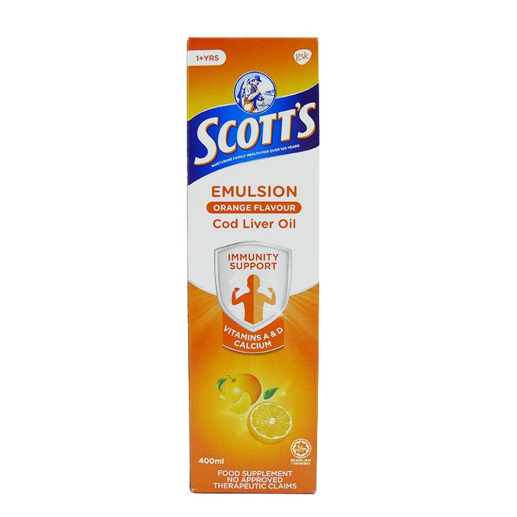 Scott's Emulsion Orange Vitamins for Kids 400ml - Southstar Drug