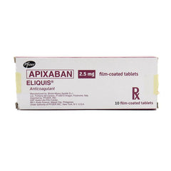 Rx: Eliquis 2.5 mg Tablet - Southstar Drug