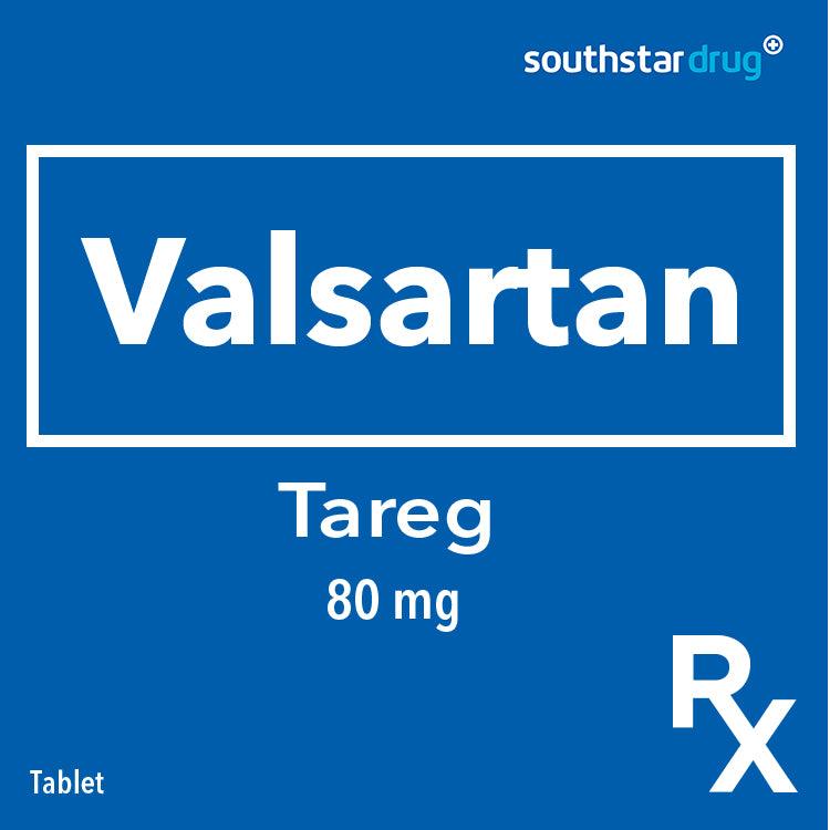 Rx: Tareg 80mg Tablet - Southstar Drug