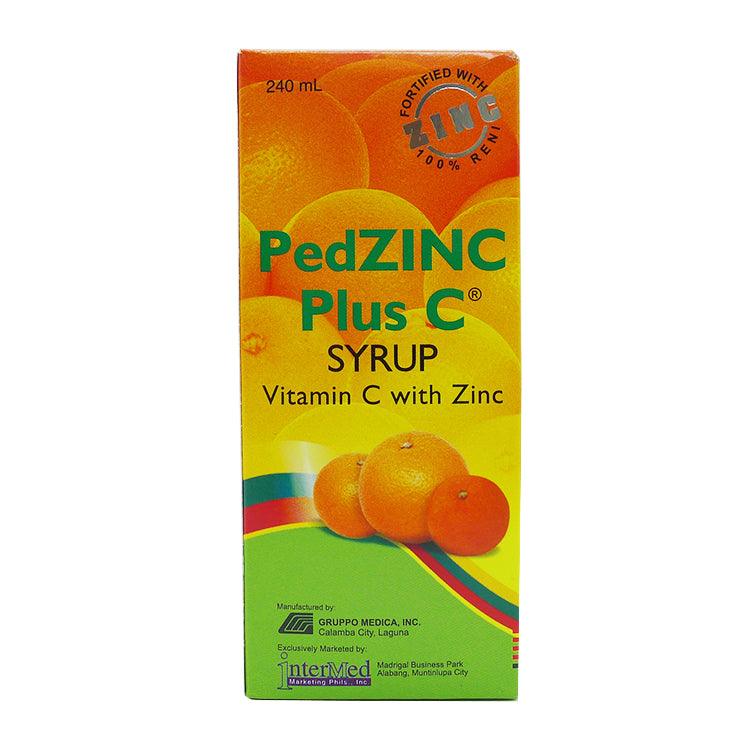 Pedzinc Plus C Syrup 240ml - Southstar Drug