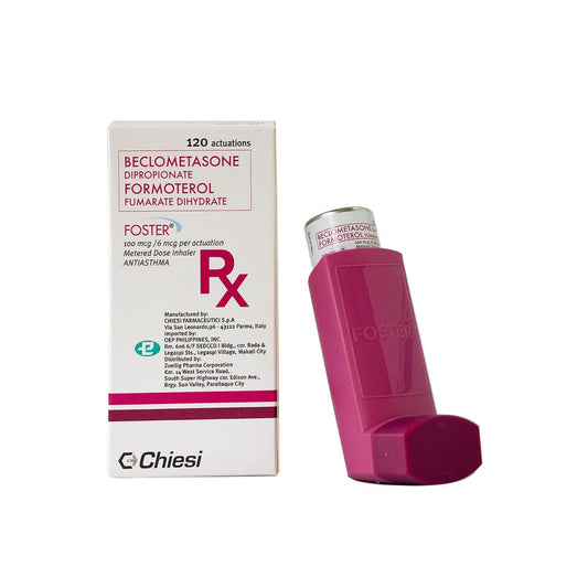 Rx: Foster 100mcg / 6mcg / Actuation Metered-Dose Inhaler 120 Actuations - Southstar Drug