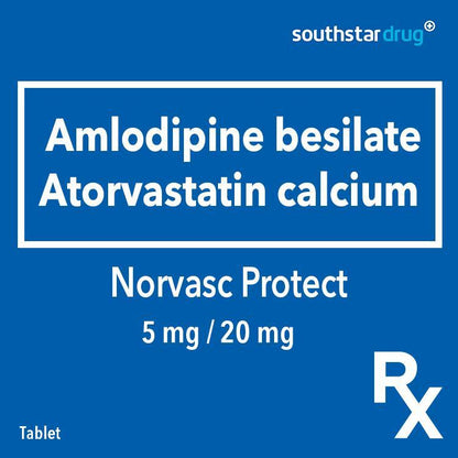 Rx: Norvasc Protect 5mg / 20mg Tablet - Southstar Drug