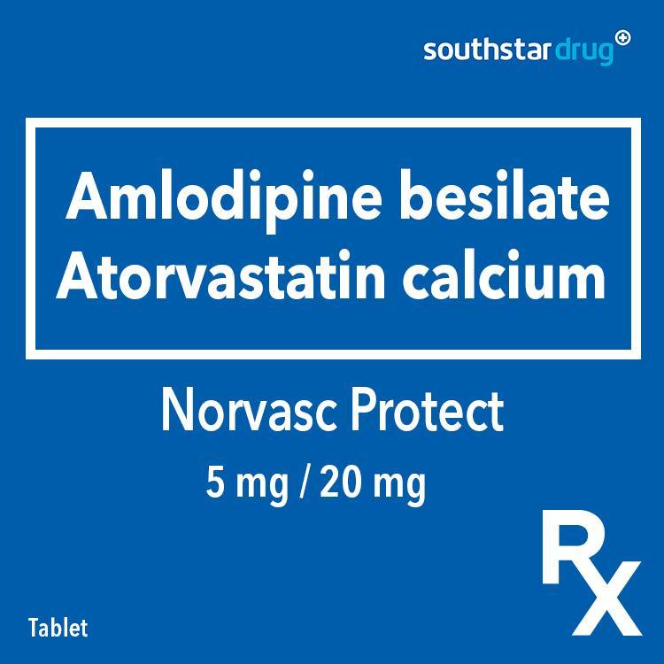 Rx: Norvasc Protect 5 mg / 20 mg Tablet - Southstar Drug