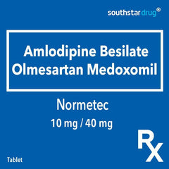 Rx: Normetec 10 mg / 40 mg Tablet - Southstar Drug