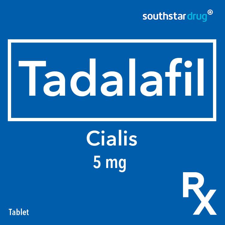 Rx: Cialis 5mg Tablet - Southstar Drug