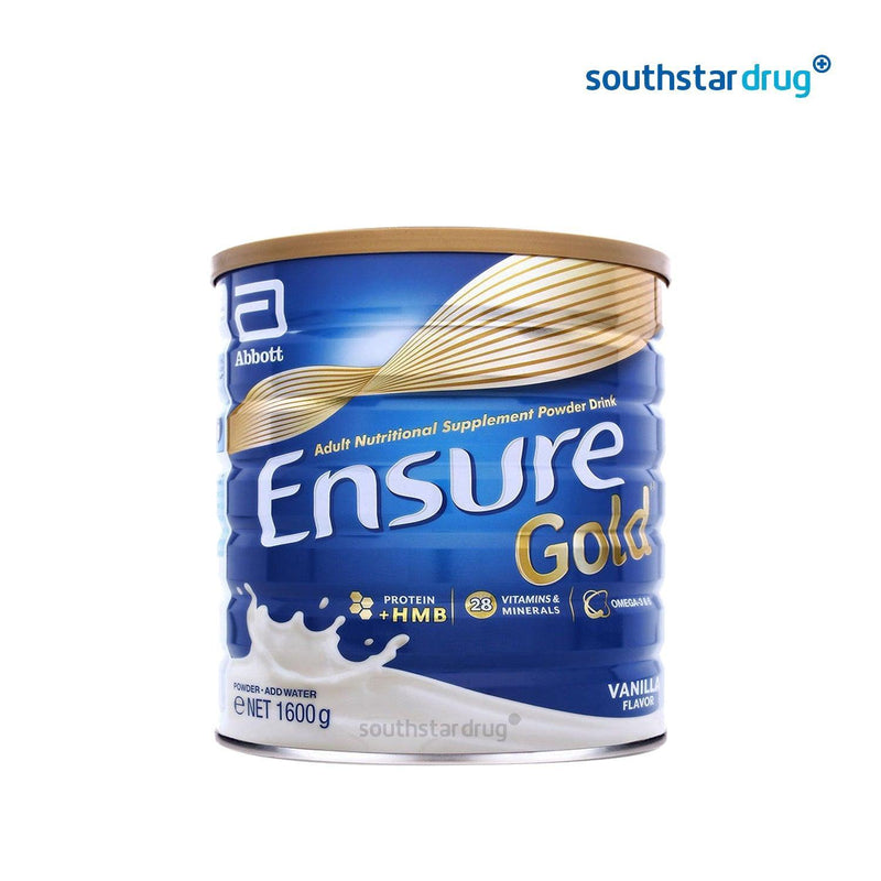 Ensure Gold Vanilla 1600g Powdered Milk - Southstar Drug