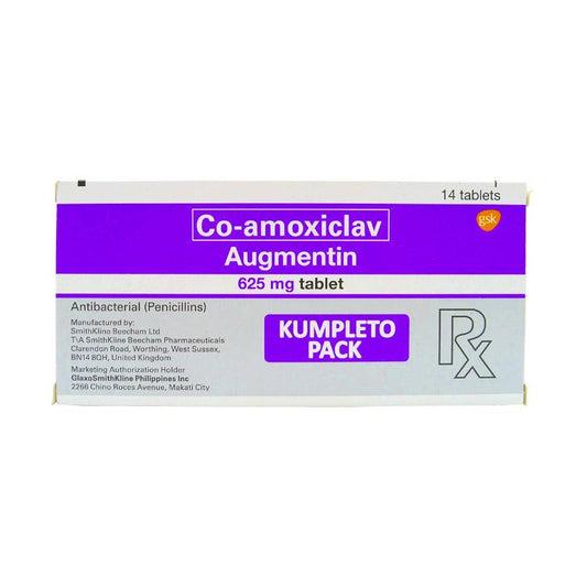 Rx: Augmentin 625mg Kumpleto Pack Tablet - Southstar Drug