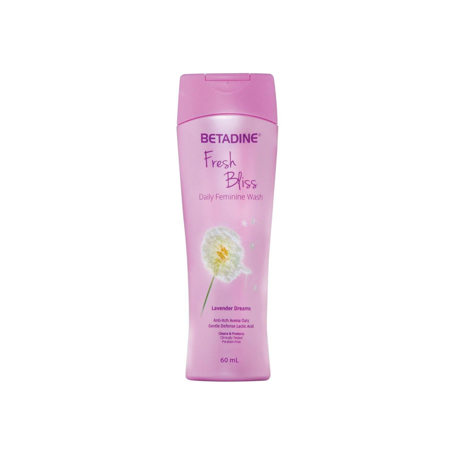 Betadine Fresh Bliss Lavender 60ml Feminine Wash - Southstar Drug