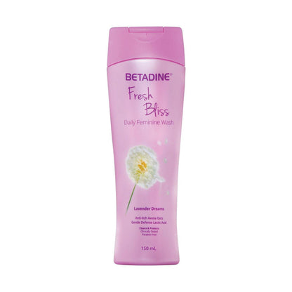 Betadine Fresh Bliss Lavender Feminine Wash 150ml - Southstar Drug