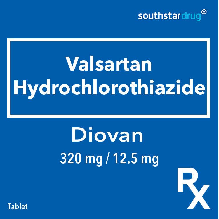 Rx: Diovan 320mg / 12.5mg Tablet - Southstar Drug